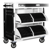 POWER TECHNOLOGIES Premium 40 Bay Secure Smart Charge Cart - 220V UK, MODEL- AC-PRO-II, SKU- CRT-PRO-S40L-U